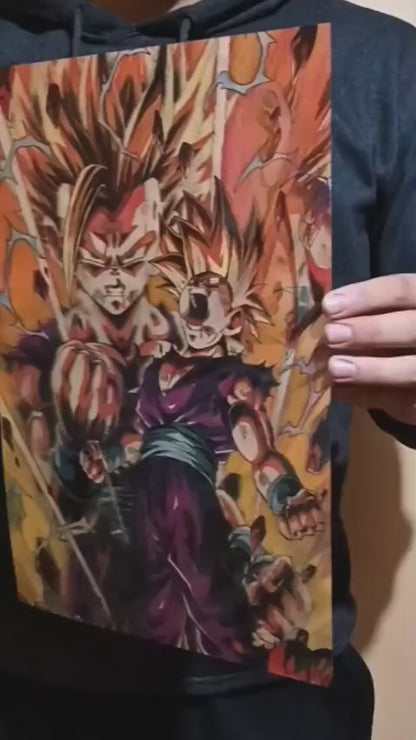Póster Anime 3D